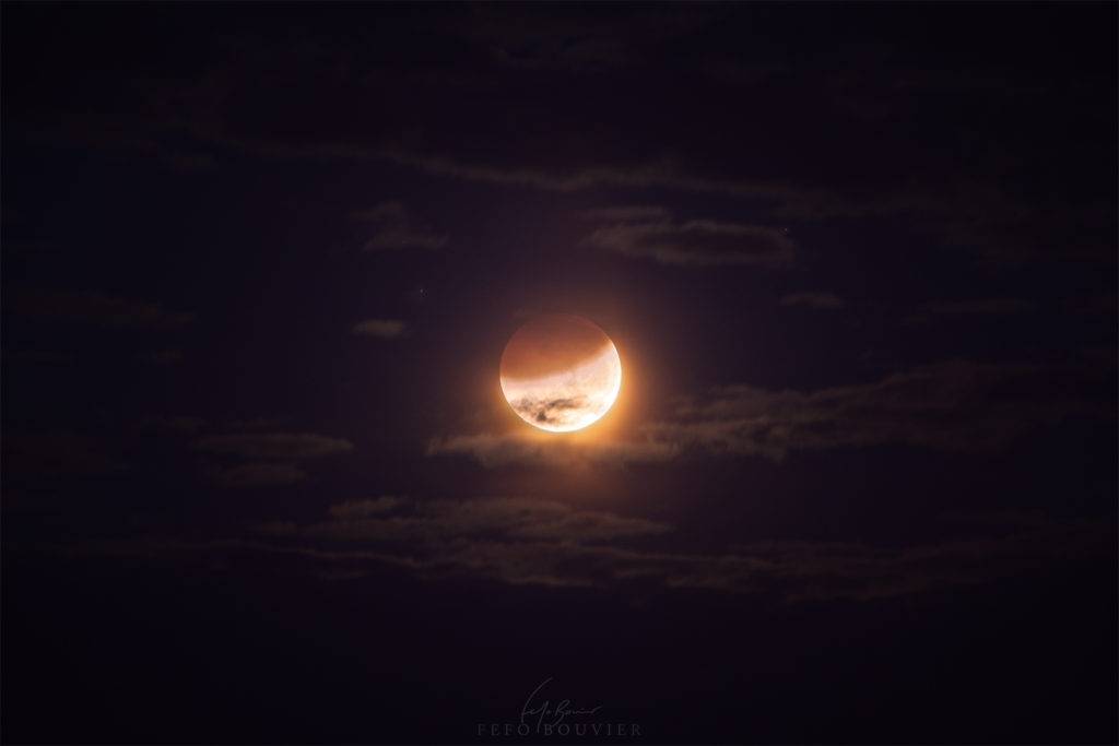 El eclipse lunar del 26 de mayo de 2021 por Fefo Bouvier