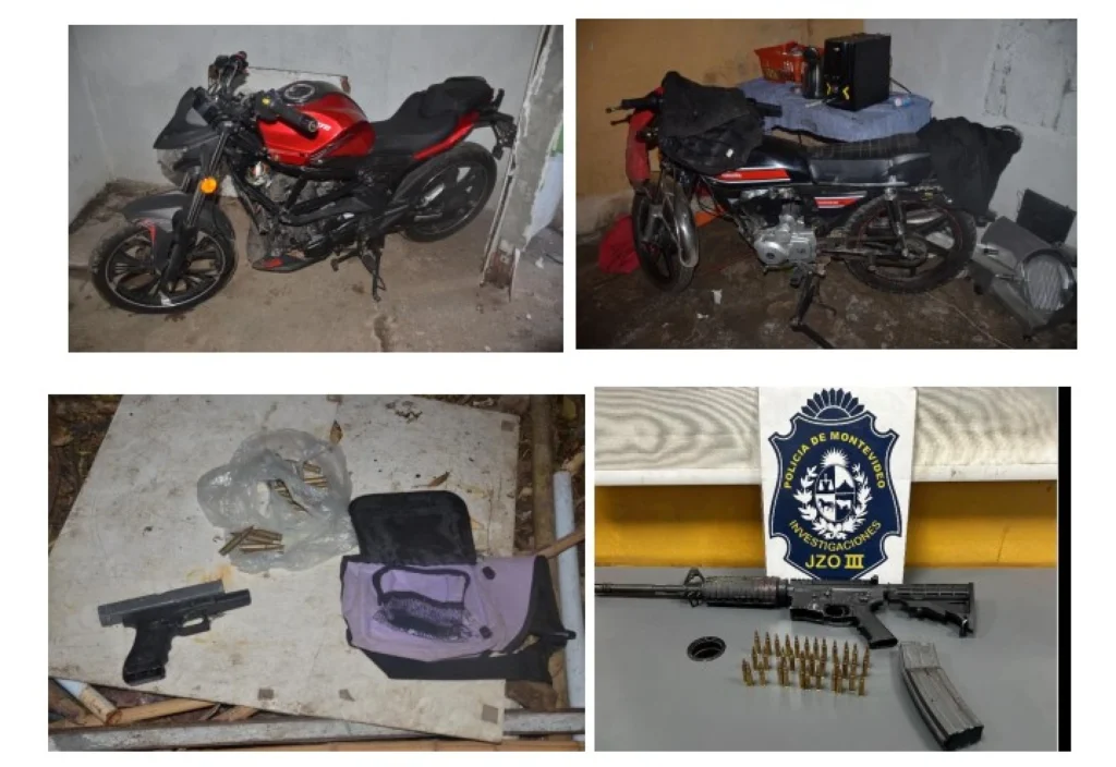 Allanamientos en el barrio Marconi: incautaron armas, drogas, dinero y motos; hay un detenido y un herido
