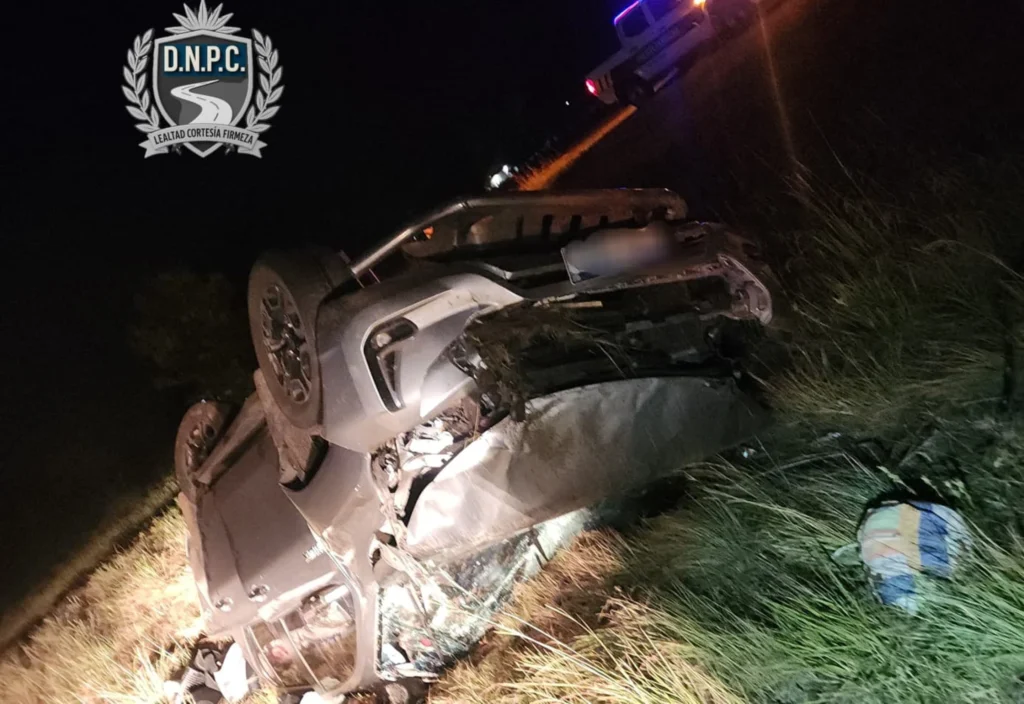 Volvían del Carnaval de Artigas y volcaron en Ruta 31: Caminera da detalles de la tragedia que dejó tres muertos