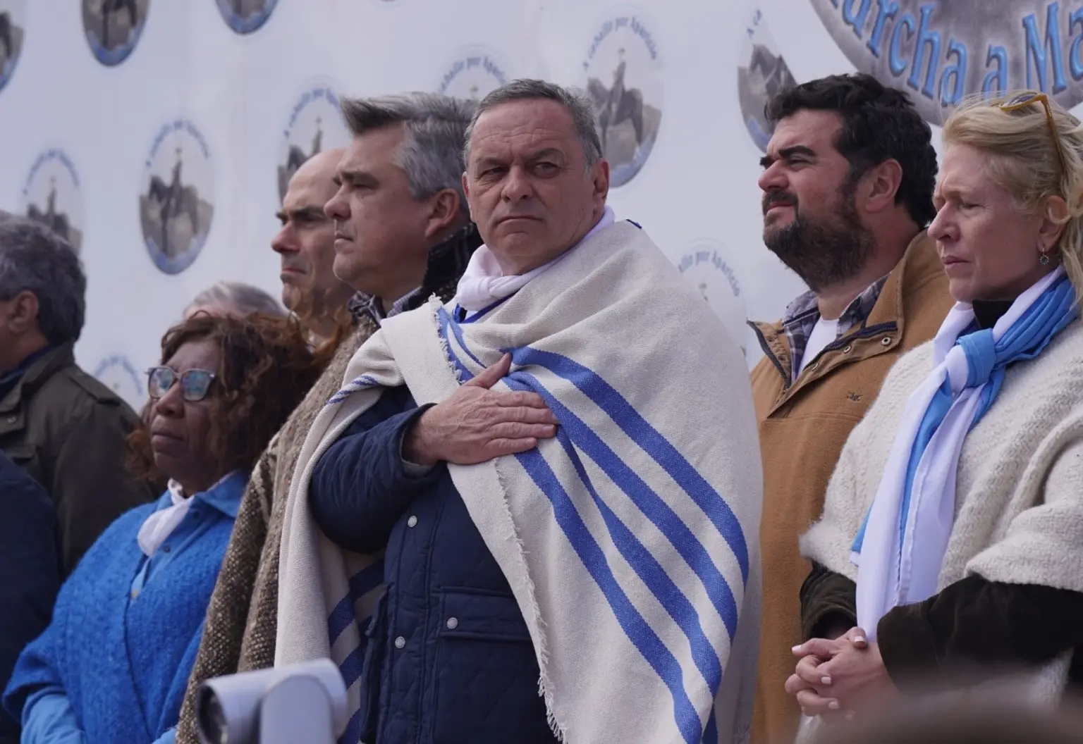 “Celebrar una muerte es difícil de explicar”: en honor a Saravia, blancos hicieron la marcha “más grande” a Masoller